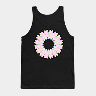 Colorful mandala Tank Top